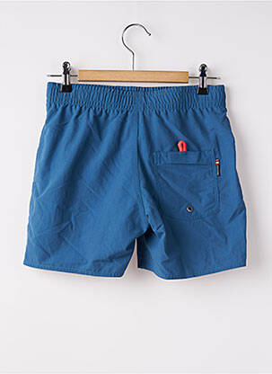 Short de bain effet matière satinée bleu PROTEST garçon