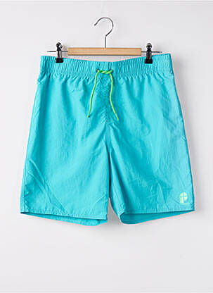 Short de bain effet matière satinée bleu PROTEST garçon