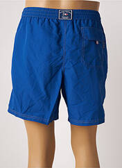 Short de bain bleu SCUOLA NAUTICA ITALIANA pour homme seconde vue