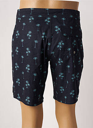 Short de bain imprimé fantaisie noir SUN PROJECT homme