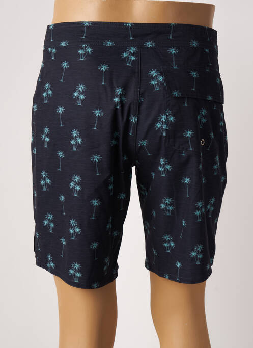 Short de bain imprimé fantaisie noir SUN PROJECT homme