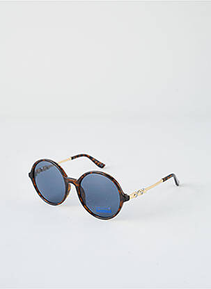 Lunettes de soleil imprimé fantaisie marron CITY VISION EYEWEAR femme