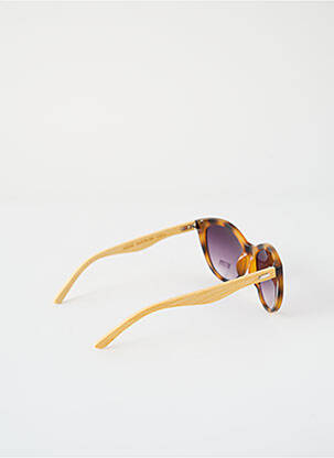 Lunettes de soleil imprimé fantaisie marron CITY VISION EYEWEAR femme