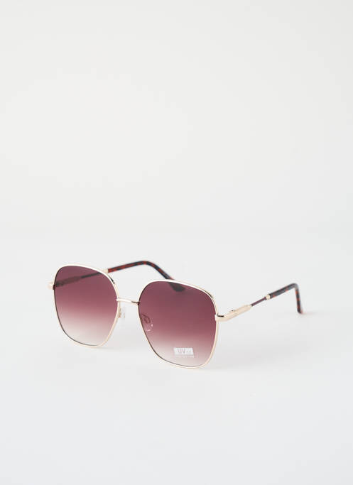 Lunettes de soleil imprimé fantaisie marron CITY VISION EYEWEAR femme