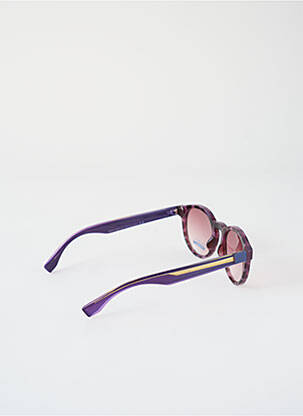 Lunettes de soleil imprimé fantaisie violet CITY VISION EYEWEAR femme