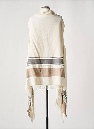 Gilet sans manche sans manche beige FABIANA FILIPPI femme