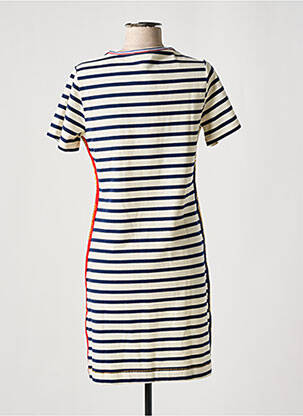 Robe courte manches courtes manches courtes beige LA MARINIÈRE FRANÇAISE femme