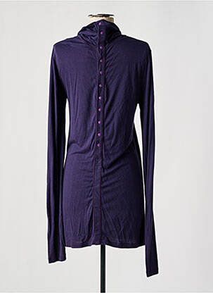 Robe courte manches longues manches longues violet DIESEL femme
