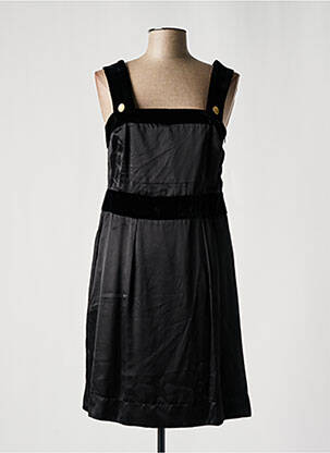 Robe mi-longue coupe fluide sans manche noir SEE BY CHLOÉ femme