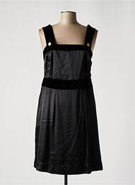 Robe mi-longue coupe fluide sans manche noir SEE BY CHLOÉ femme
