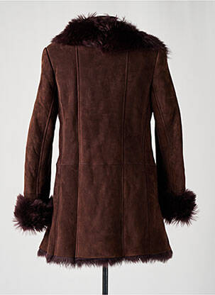 Manteau long coupe cintrée sans capuche violet PATRIZIA PEPE FIRENZE femme