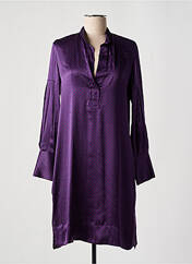 Robe mi-longue violet ROSSO 35 pour femme seconde vue