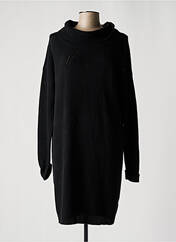 Robe pull noir ZYGA pour femme seconde vue