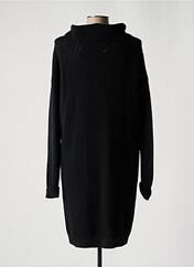 Robe pull noir ZYGA pour femme seconde vue