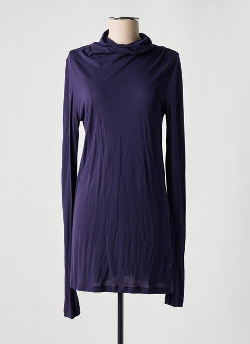 Robe courte manches longues manches longues violet DIESEL femme