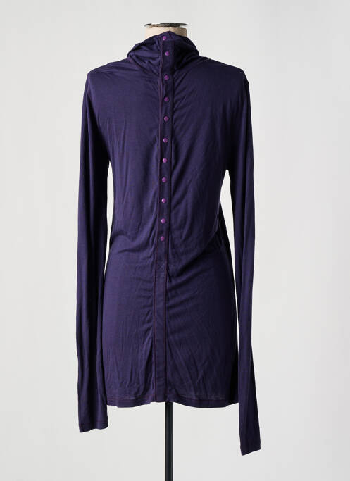 Robe courte manches longues manches longues violet DIESEL femme
