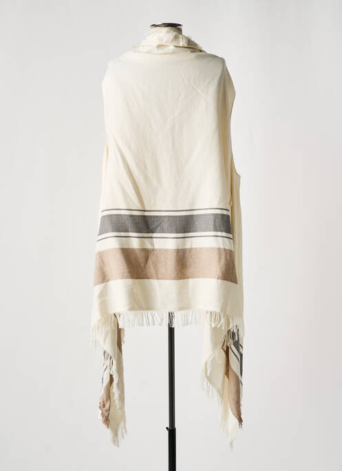 Gilet sans manche beige FABIANA FILIPPI pour femme