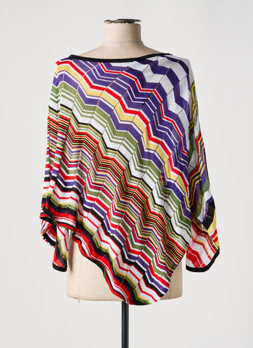 Pull stretch sans manche blanc MISSONI femme