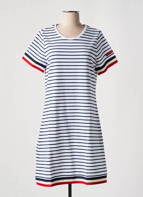 Robe mi-longue bleu LA MARINIÈRE FRANÇAISE pour femme