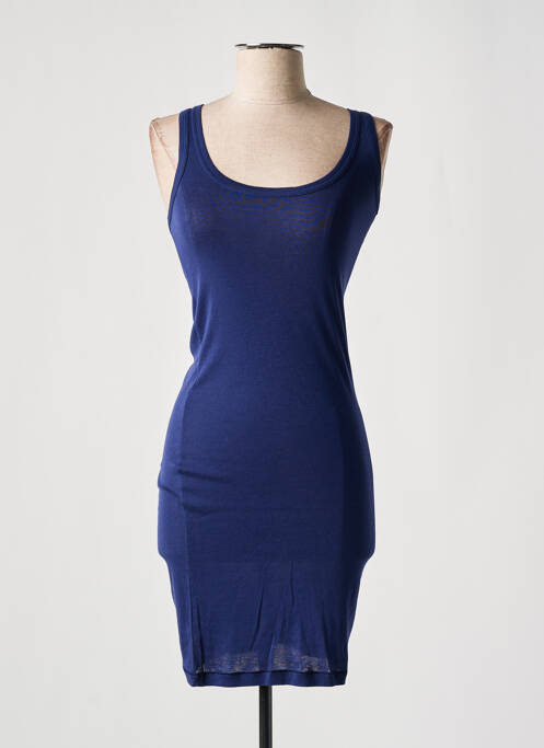 Robe mi-longue bleu MARITHE & FRANCOIS GIRBAUD pour femme