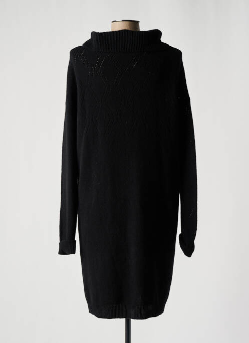 Robe pull noir ZYGA pour femme