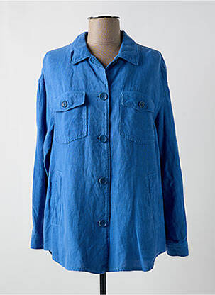 Veste casual poches bleu HARTFORD femme