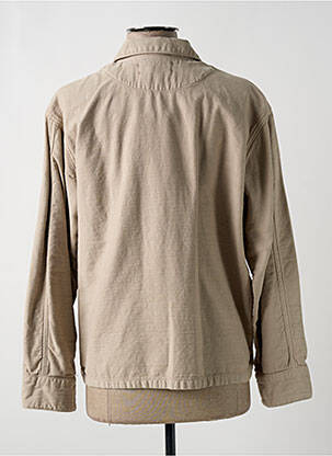Veste casual col tailleur beige ACQUAVERDE femme
