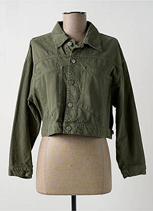 Veste casual poches vert ACQUAVERDE femme