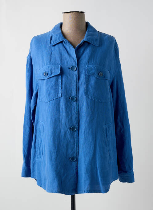 Veste casual poches bleu HARTFORD femme
