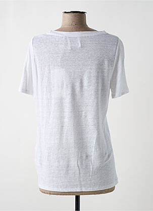 T-shirt coupe cintrée manches courtes marron ALLUDE femme