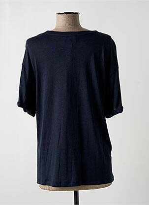 T-shirt imprimé fantaisie manches courtes bleu EMPORIO ARMANI femme