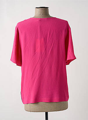 Top coupe fluide manches courtes rose PAUL SMITH femme