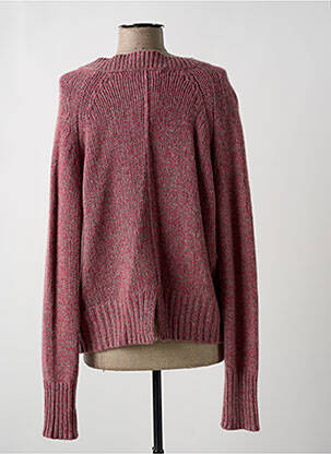 Pull coupe cintrée manches longues rose 360 SWEATER femme