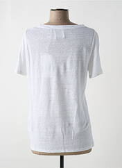 T-shirt blanc ALLUDE pour femme seconde vue