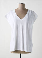 T-shirt blanc ALLUDE pour femme seconde vue