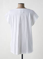 T-shirt blanc ALLUDE pour femme seconde vue