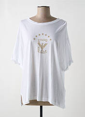 T-shirt blanc EMPORIO ARMANI pour femme seconde vue