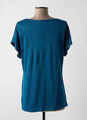 T-shirt bleu ALLUDE pour femme seconde vue