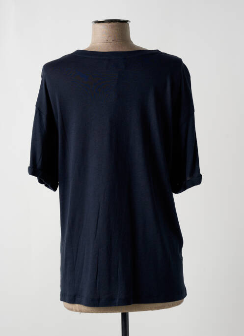 T-shirt imprimé fantaisie manches courtes bleu EMPORIO ARMANI femme