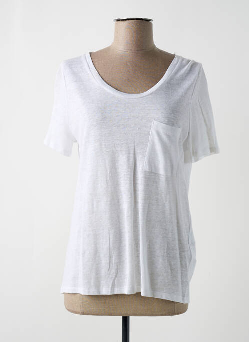 T-shirt blanc ALLUDE pour femme