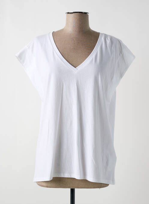 T-shirt blanc ALLUDE pour femme