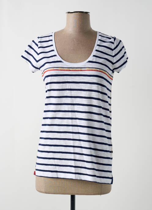 T-shirt blanc LA MARINIÈRE FRANÇAISE pour femme