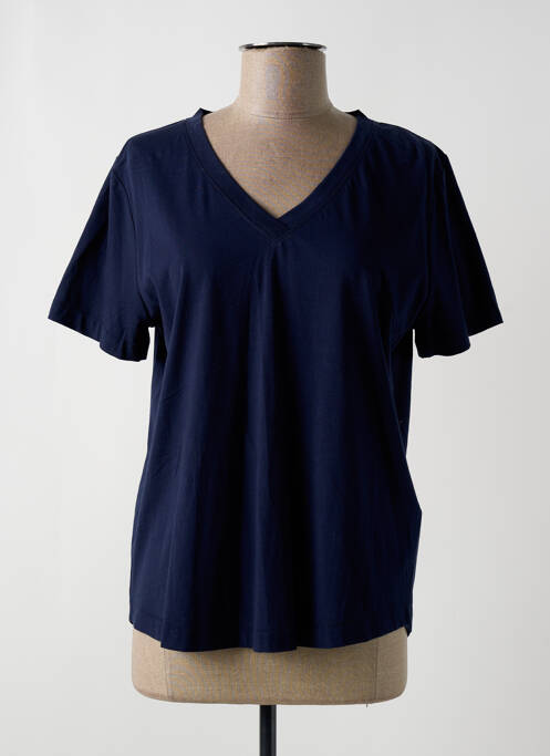 T-shirt bleu ALLUDE pour femme