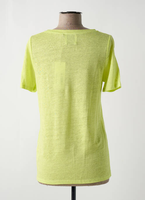 T-shirt jaune ALLUDE femme