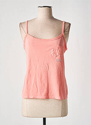 Top tissage jersey fines bretelles rose DOLCE & GABBANA femme
