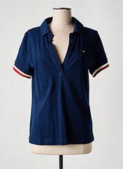 Polo bleu LA MARINIÈRE FRANÇAISE pour femme seconde vue