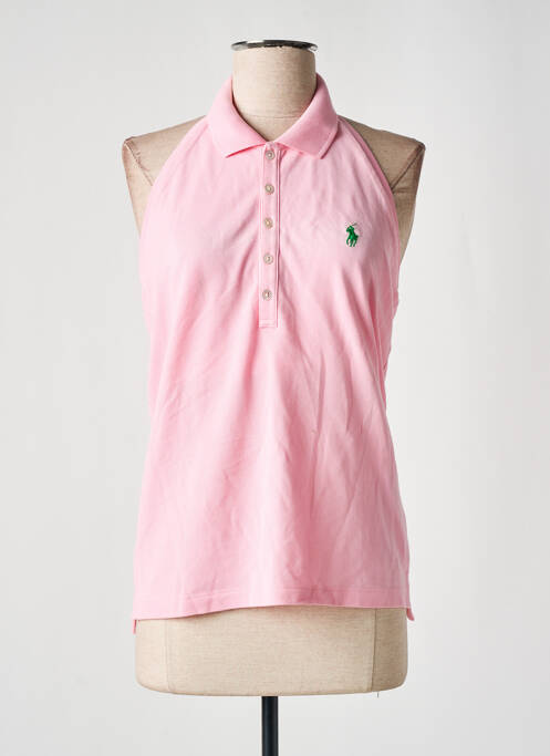 Polo rose RALPH LAUREN pour femme