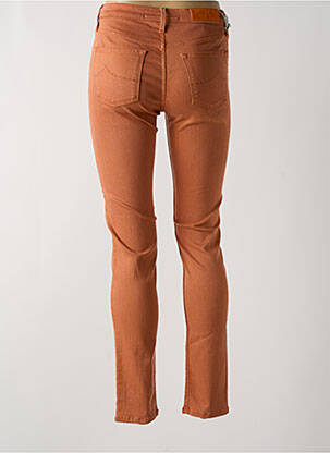 Jeans coupe slim stretch taille normale marron JACOB COHEN femme