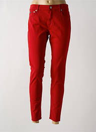 Pantalon 7/8 stretch taille normale rouge RALPH LAUREN femme