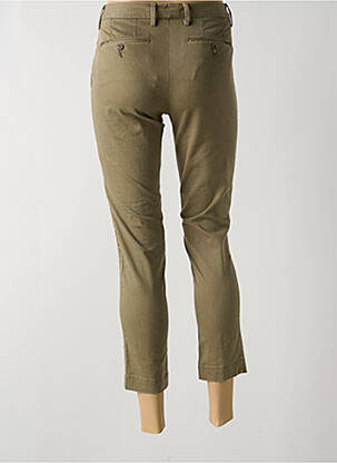 Pantalon 7/8 stretch taille normale vert RALPH LAUREN femme